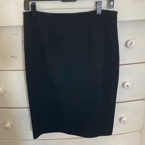 Ralph Lauren Black Wool Skirt - Size 8